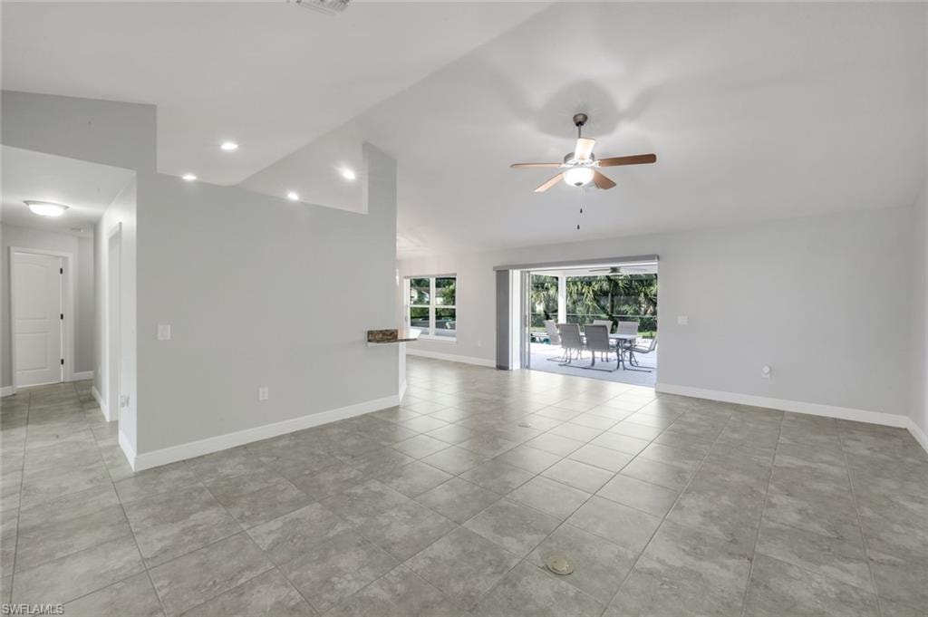 Living Room with Slider to Porch
