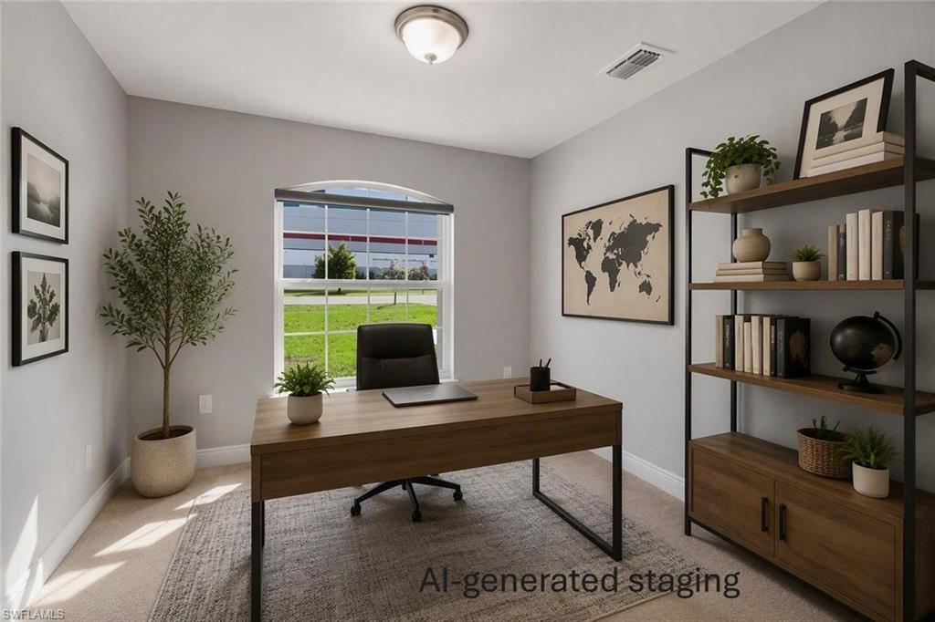 Den or Office Space - Virtual Stage
