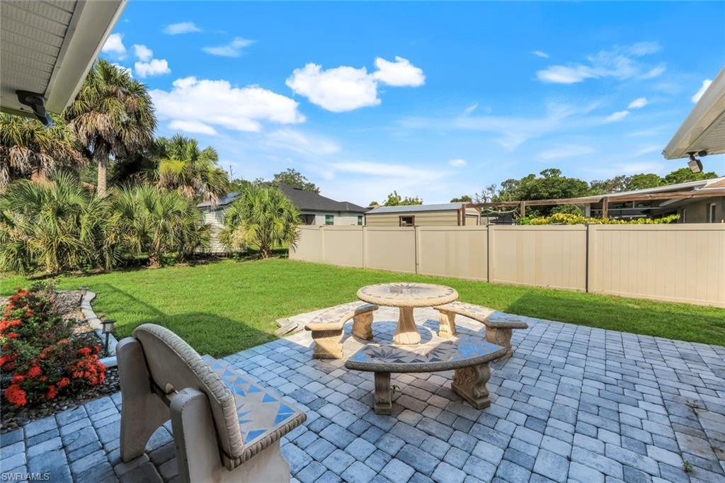 Patio outside
