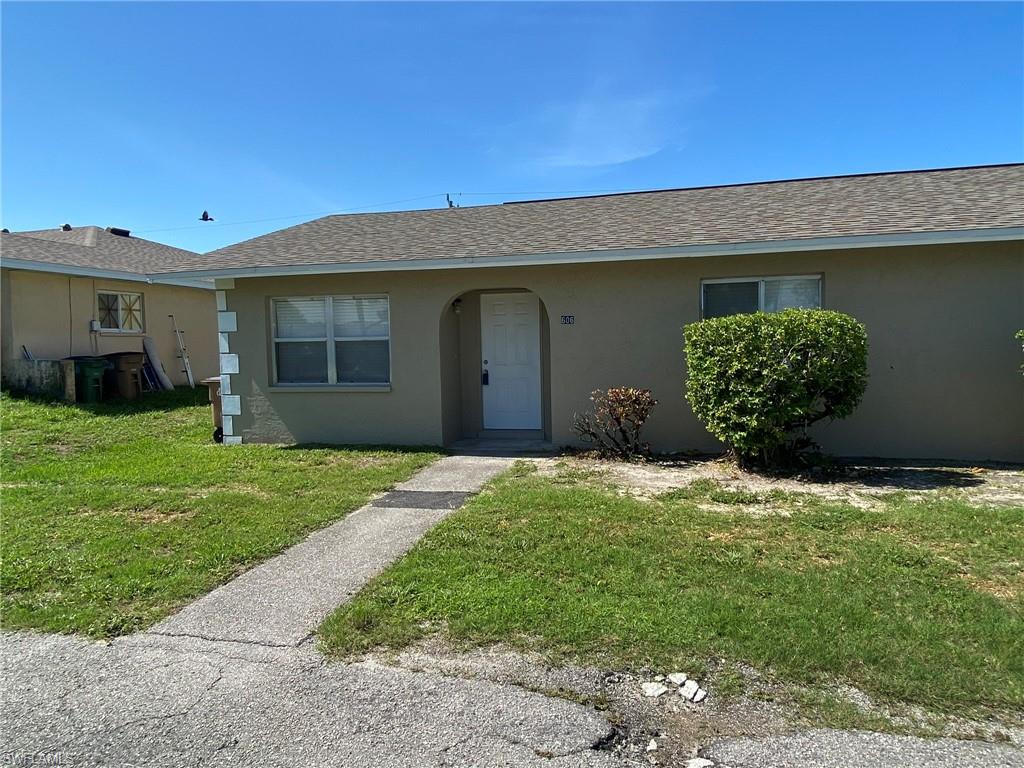 2 Bedroom, 1 bath duplex with Lawn care