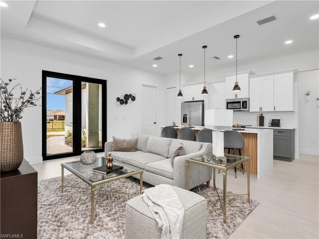 Picture taken from another model home home