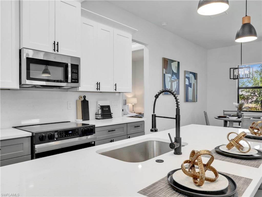 Picture taken from another model home home