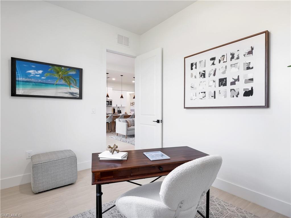 Picture taken from another model home home