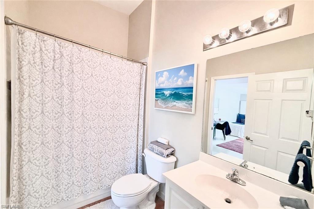 Jack and Jill guest bathroom