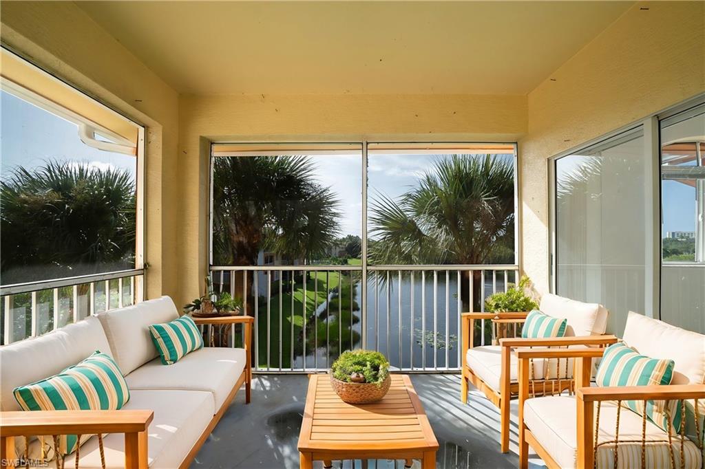 Virtual rendering: View of sunroom