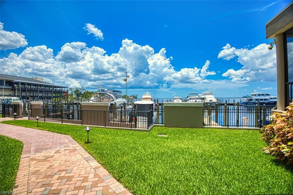 Sidewalks - nextdoor to the marina