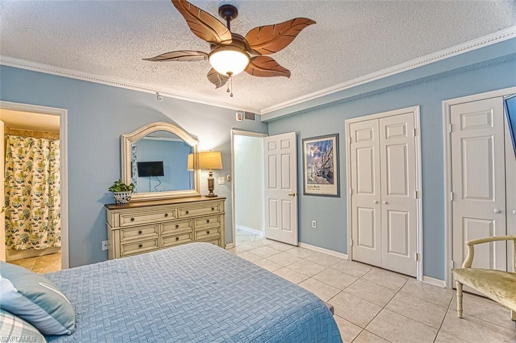 Primary Bedroom with extra closet area, private bath.