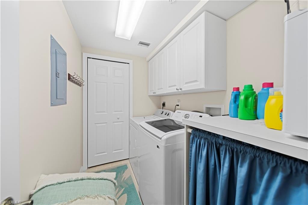 Full Size Washer & Dryer in Hallway