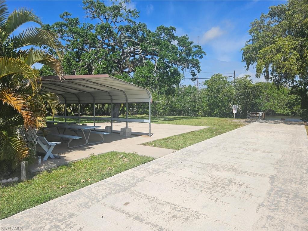 Surrounding community featuring a lawn