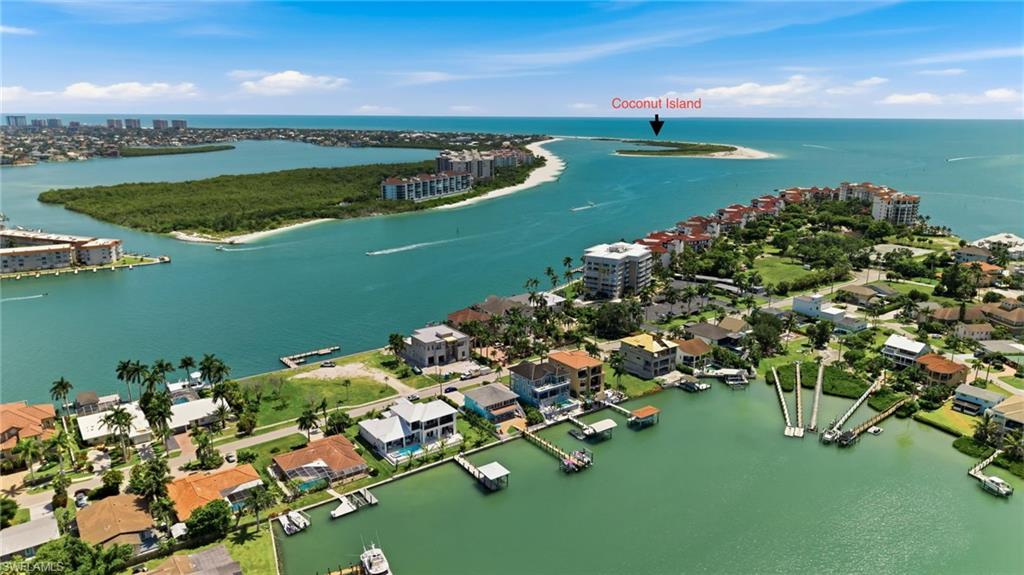 Coconut Island located off the tip of Marco Island
