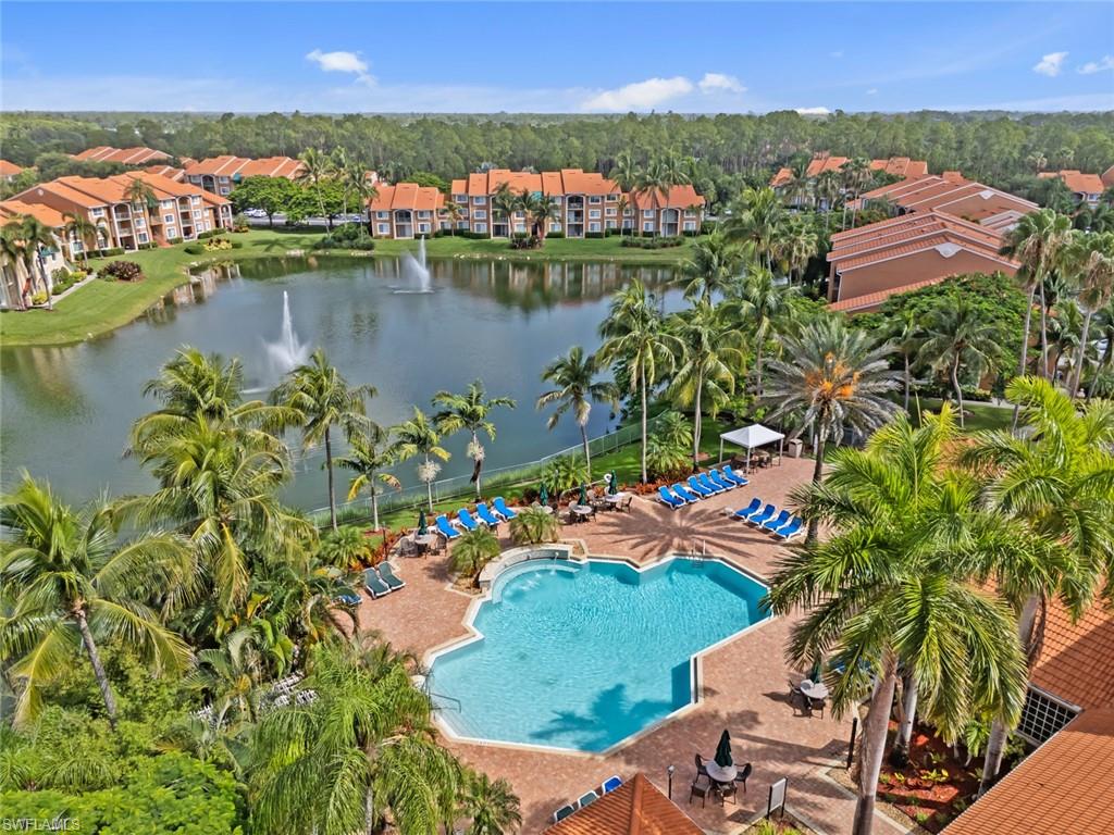 Aerial View of Community Pool