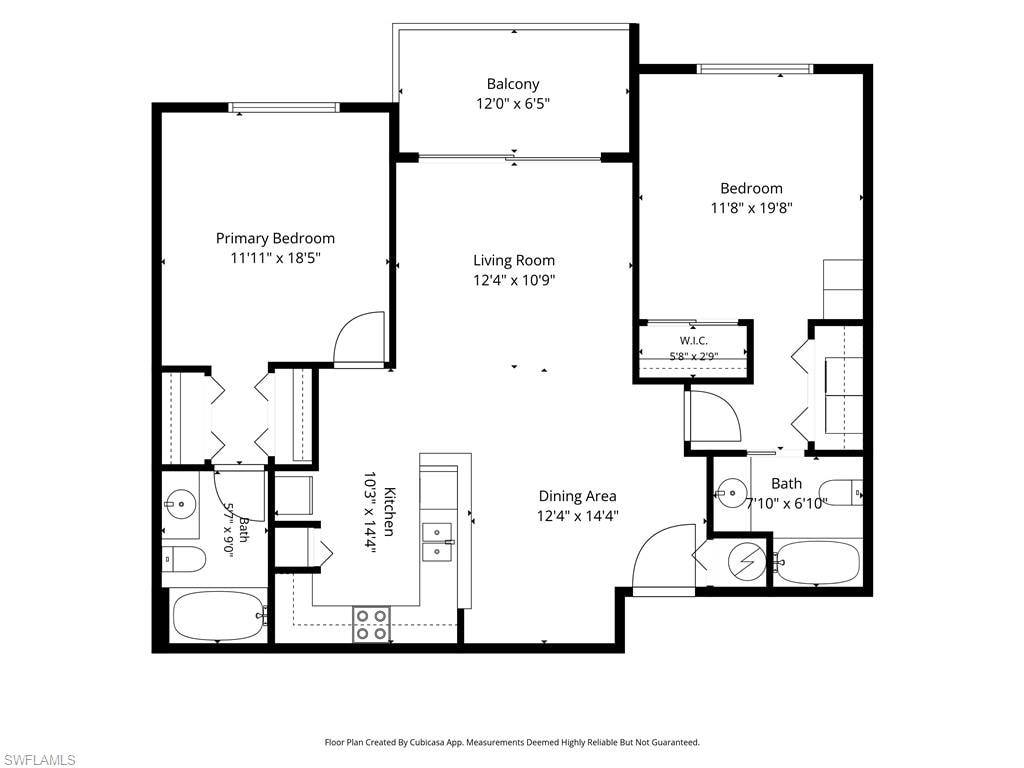 Floor Plan w/Approximate Dimensions