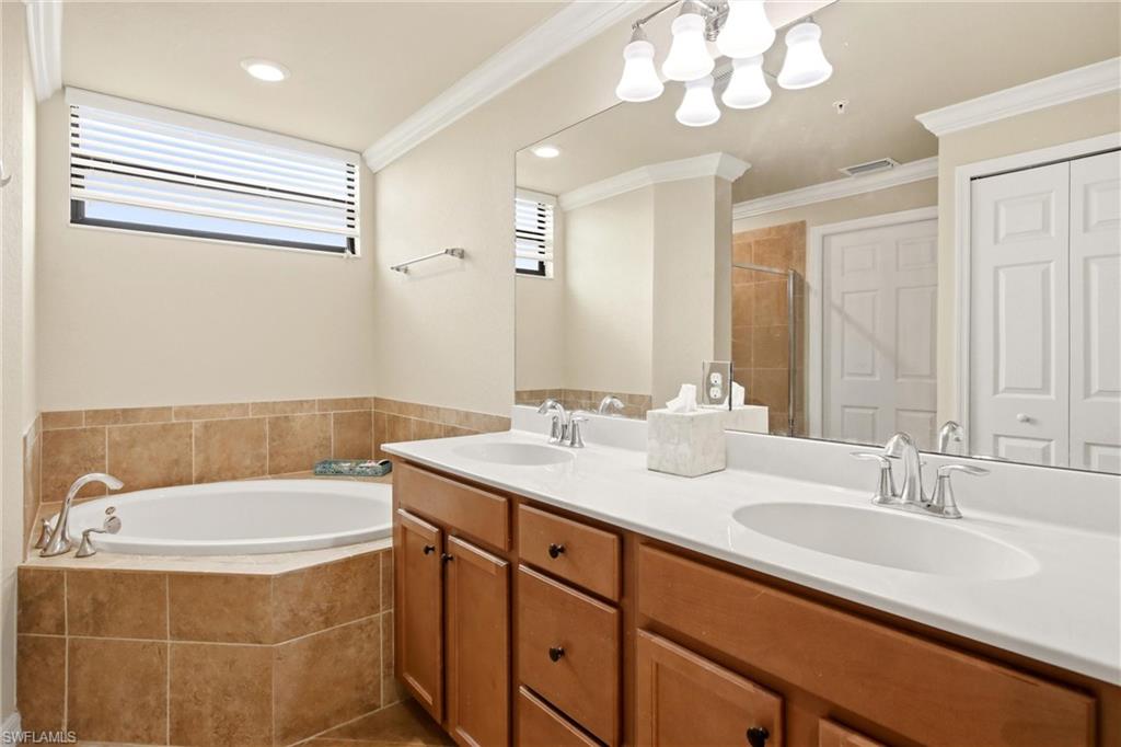 Primary Bathroom with water closet (not shown)