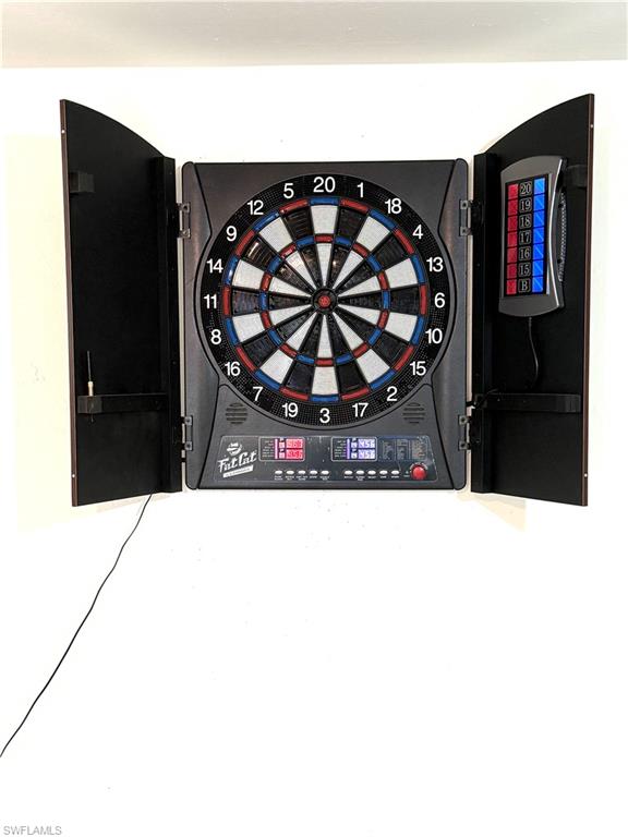Dart board