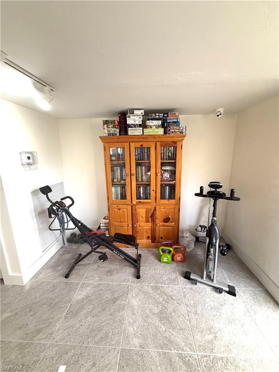 Library, board games & exercise equipment