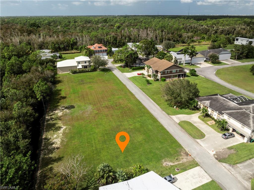 Aerial view Lot 33