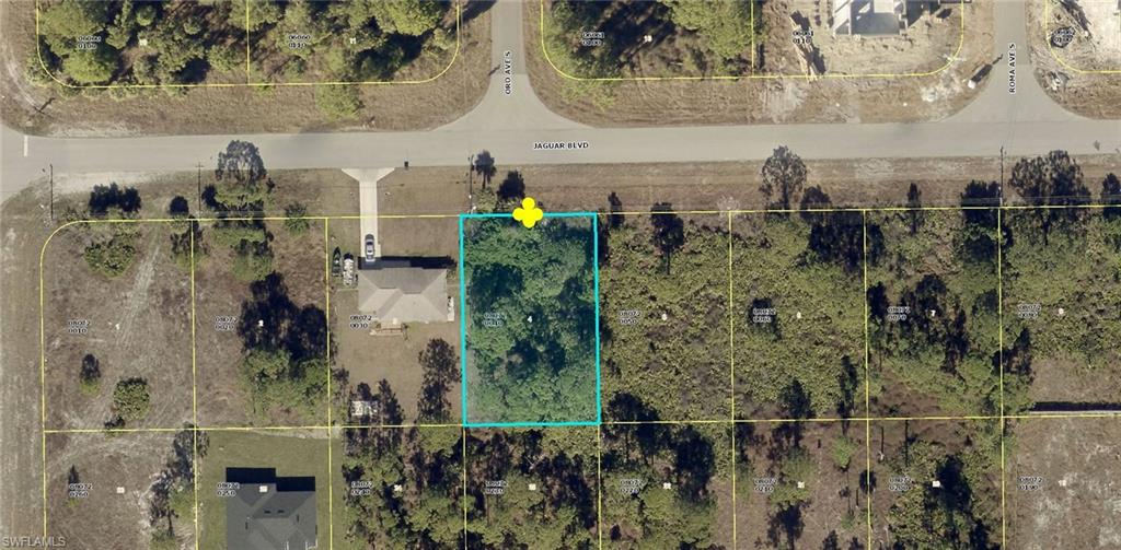 Aerial Map. Depicting the property boundary and surrounding parcels