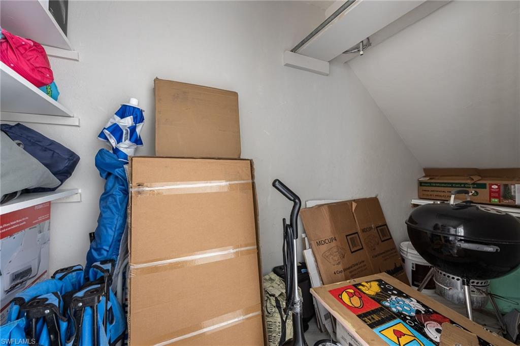 Large walk-in storage closet