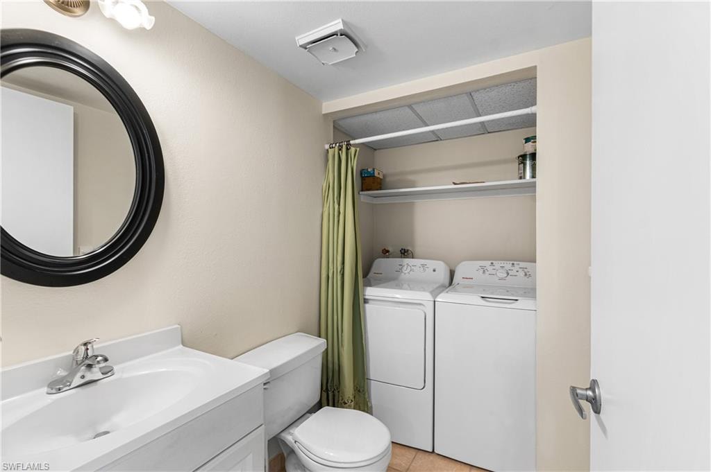 New washer and dryer