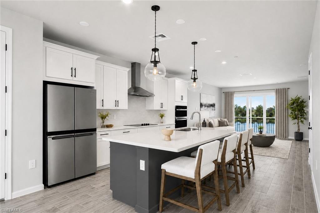 Photo includes reality renovation/reality staging to showcase the potential of the kitchen. Design services included with purchase!
