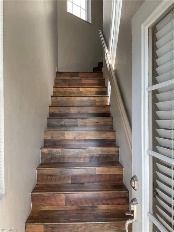 Upon entering unit / View of staircase