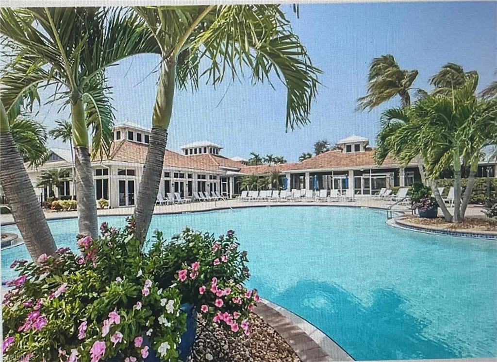 Resort Clubhouse and pool area