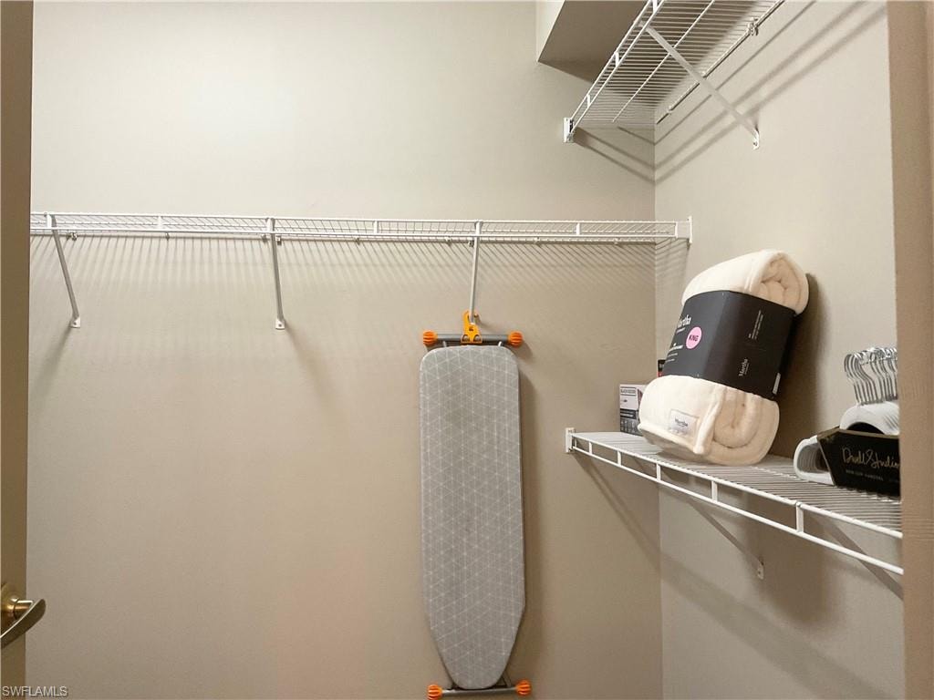 Primary walk in closet