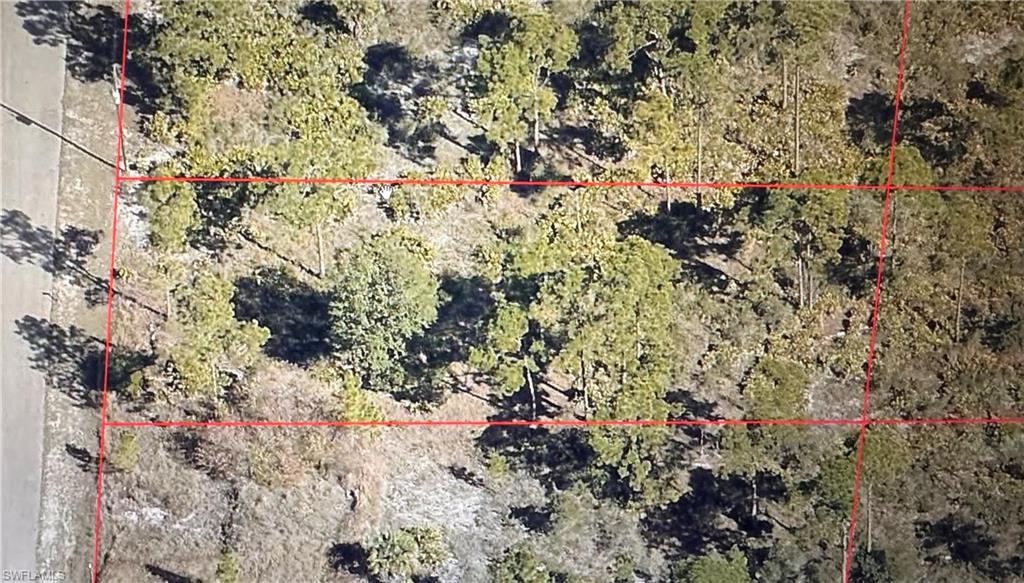 Illustrating the possible property boundaries