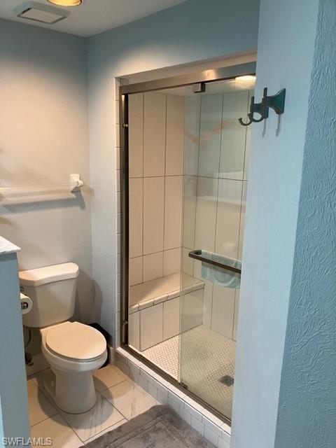 Remodeled shower