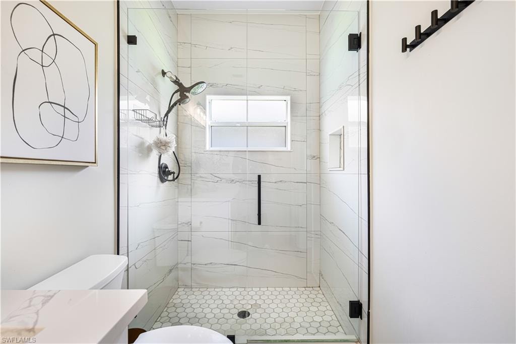 Master Bathroom with custom shower
