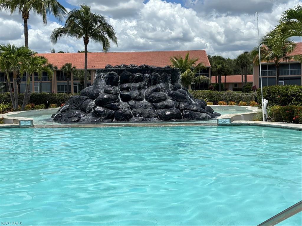 View of pool