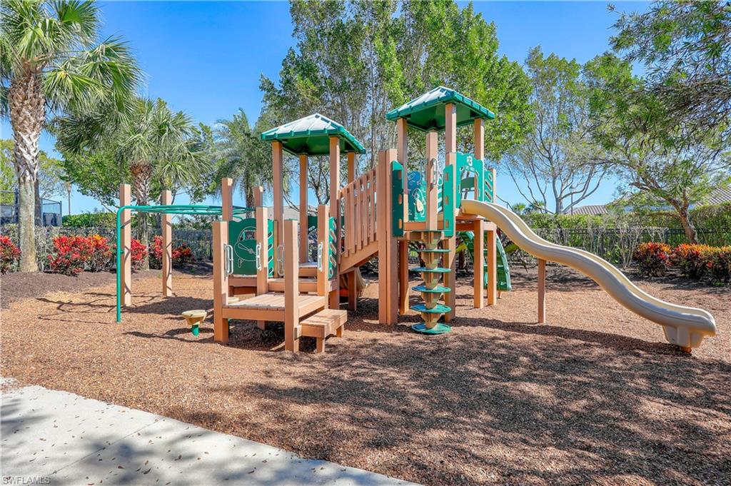 View of community jungle gym