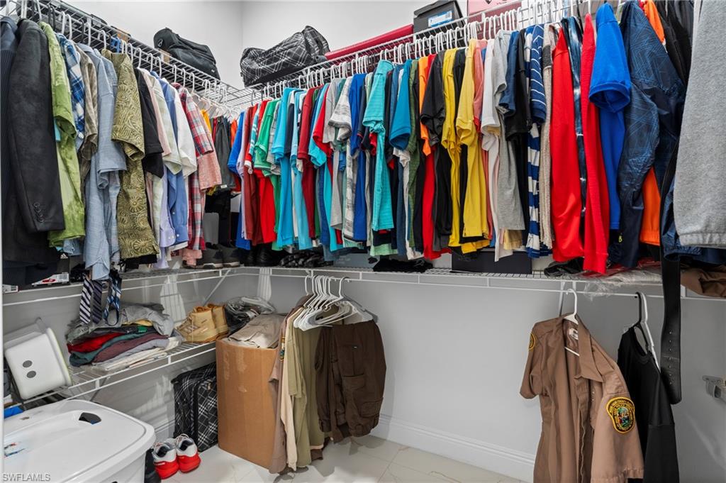 2nd walk-in closet in the primary suite.
