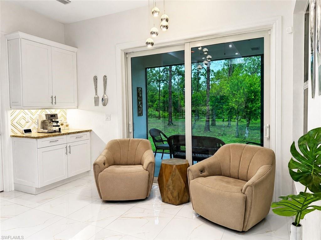 "Eat in Kitchen" area perfect for a reading nook too!