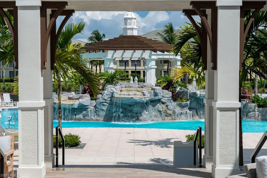 Entrance to the Resort Pool`