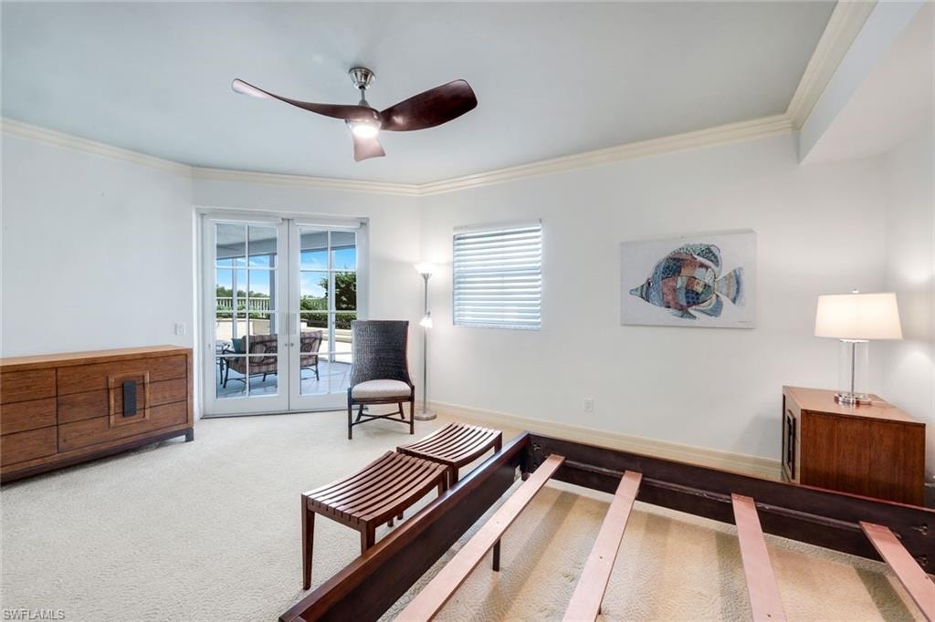 Primary Bedroom with Views of the Terrace