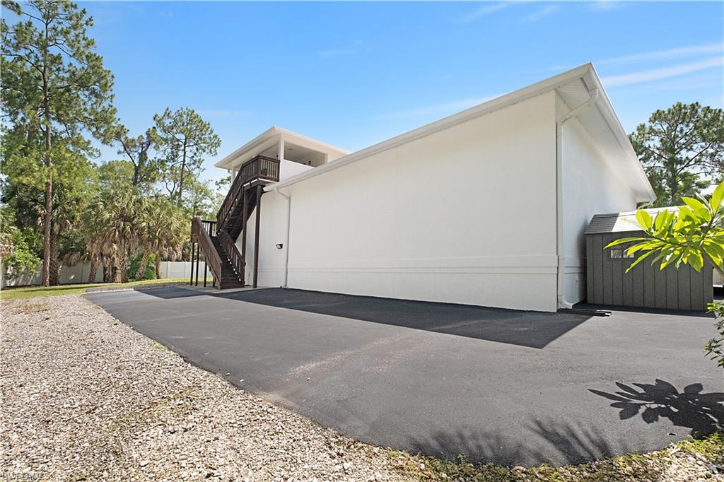 Guest house entrance
