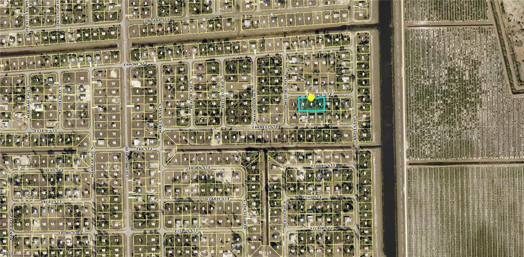 Aerial Map. Illustrating the property's location within its geographic context