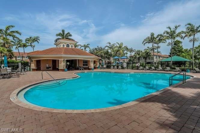Community pool is spacious