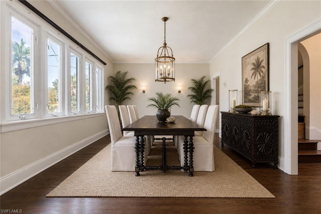 Formal Dining Room - VIRTUALLY REPAIRED & STAGED