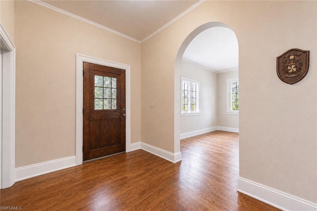 Entrance Foyer- VIRTUALLY REPAIRED & STAGED