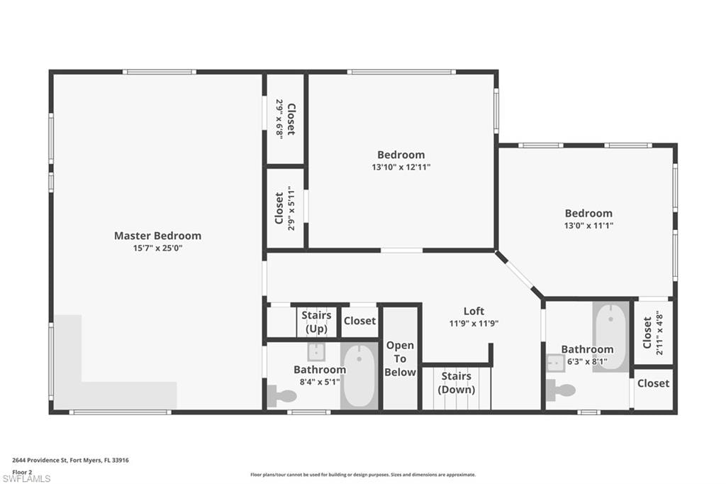 Upstairs Floor Plan