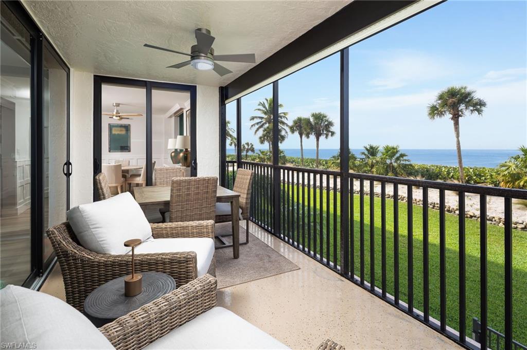Lanai w Beach View