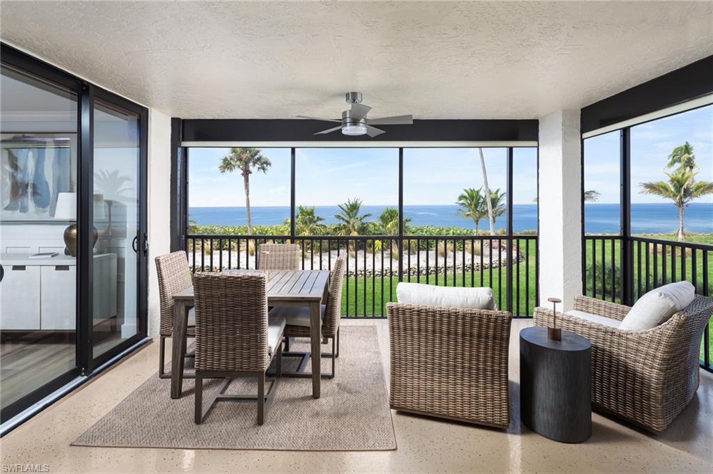 Lanai w Beach View