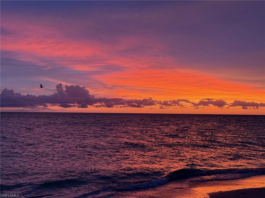 Sunset views from the beach