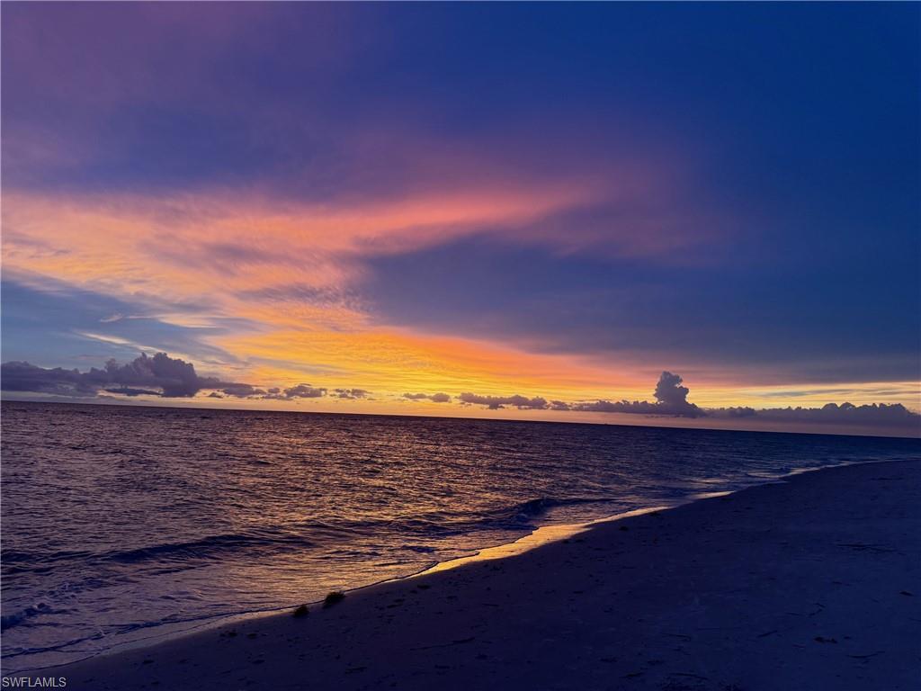 Sunset views from the beach