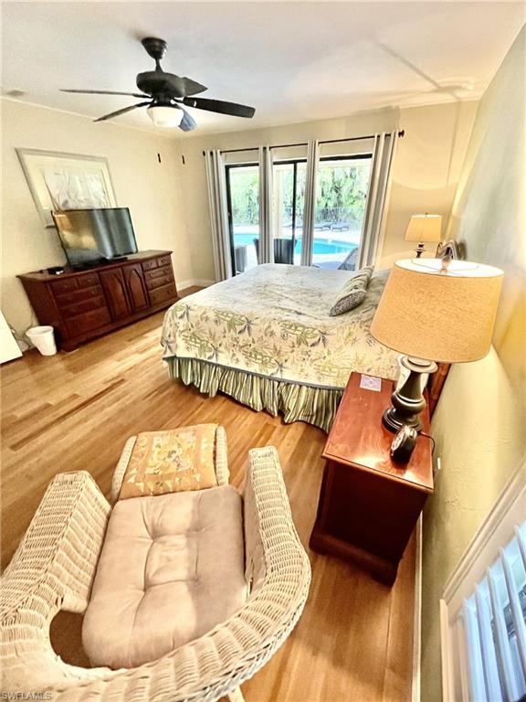 Master bedroom with King bed