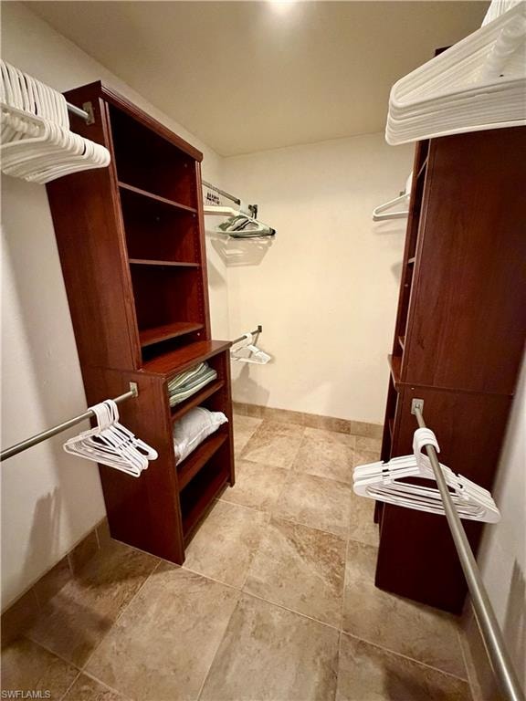 Master walk-in closet