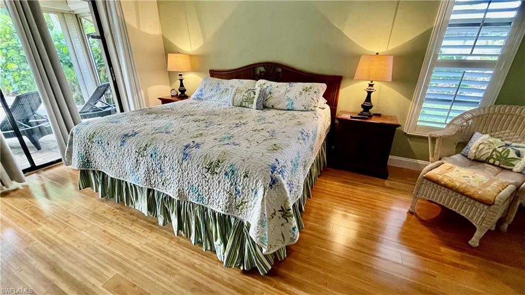 Master bedroom with King bed