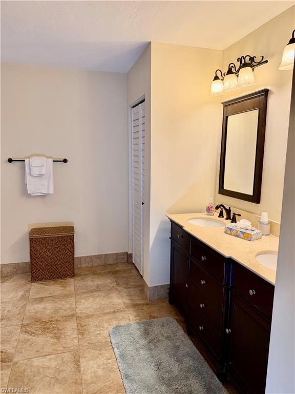 Master walk-in closet